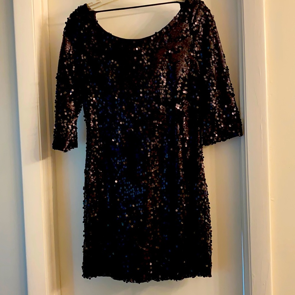 Sequin Mini Dress